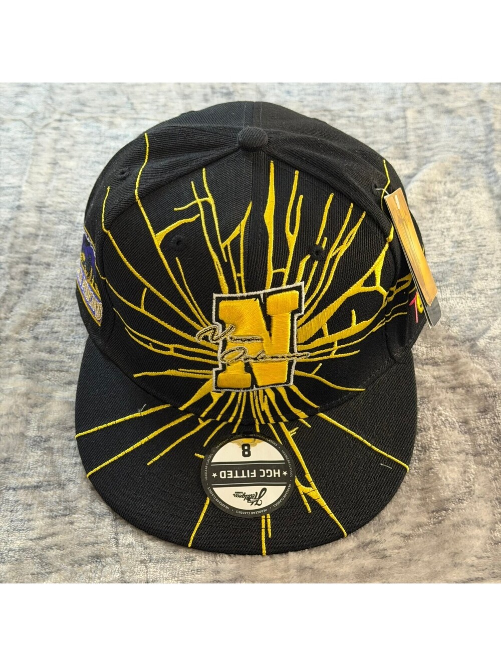 New Orleans Black Pelicans Headgear Classics Fitted Hat Size 8 Negro Leagues